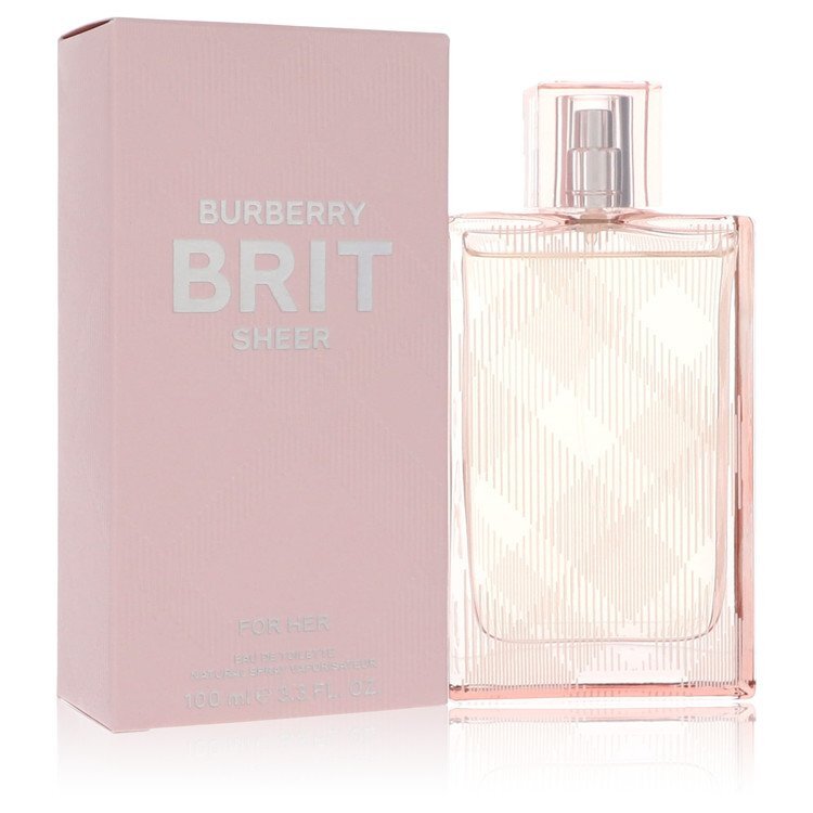 Burberry Brit Sheer EDT 3.4 OZ Women perfume bottle