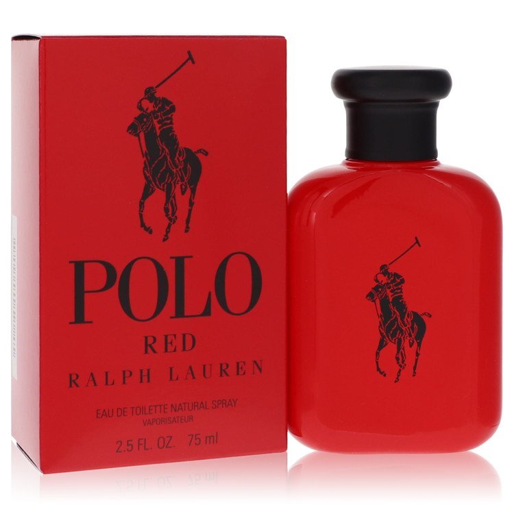 Polo Red EDT 2.5 OZ Men perfume bottle