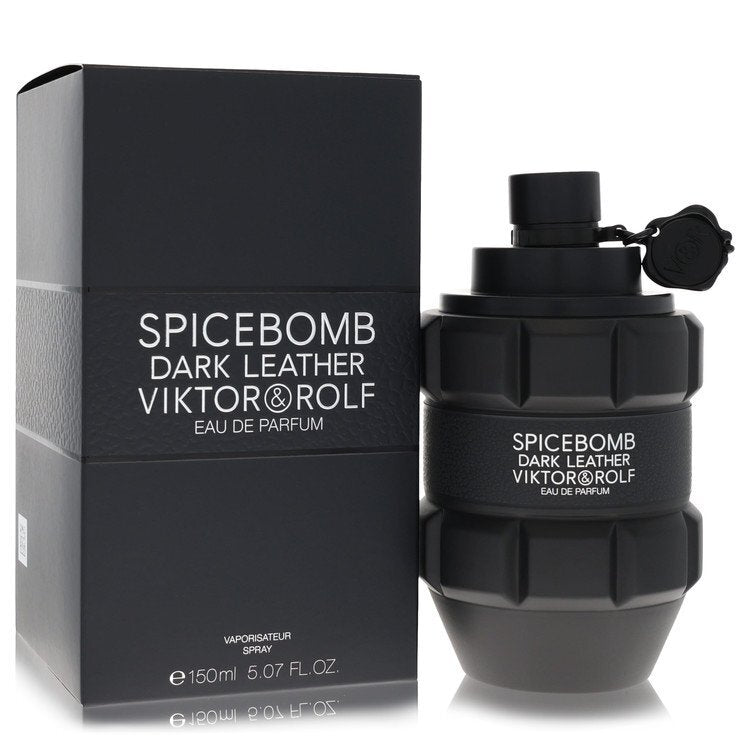 Spice Bomb Dark Leather EDP 5 OZ Men perfume bottle