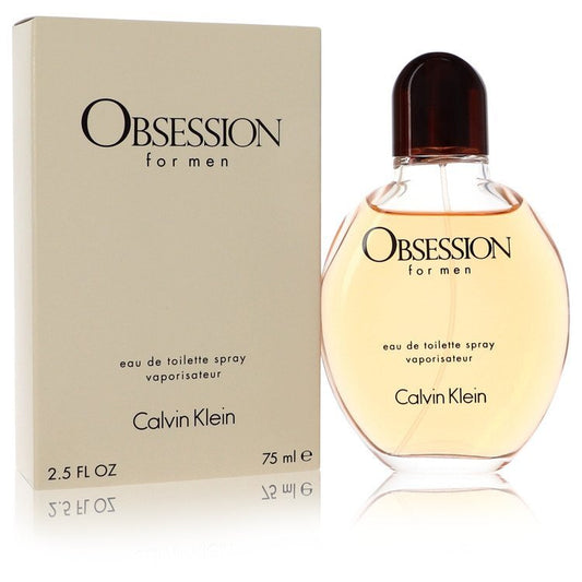 Obsession EDT 2.5 OZ Men perfume bottle