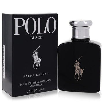 Polo Black EDT 2.5 OZ Men perfume bottle