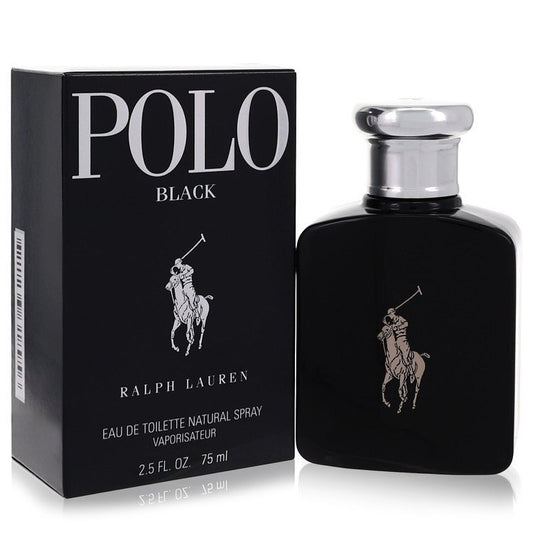 Polo Black EDT 2.5 OZ Men perfume bottle