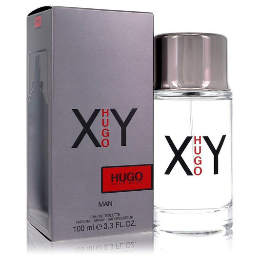 Hugo Xy EDT 3.4 OZ Men perfume bottle