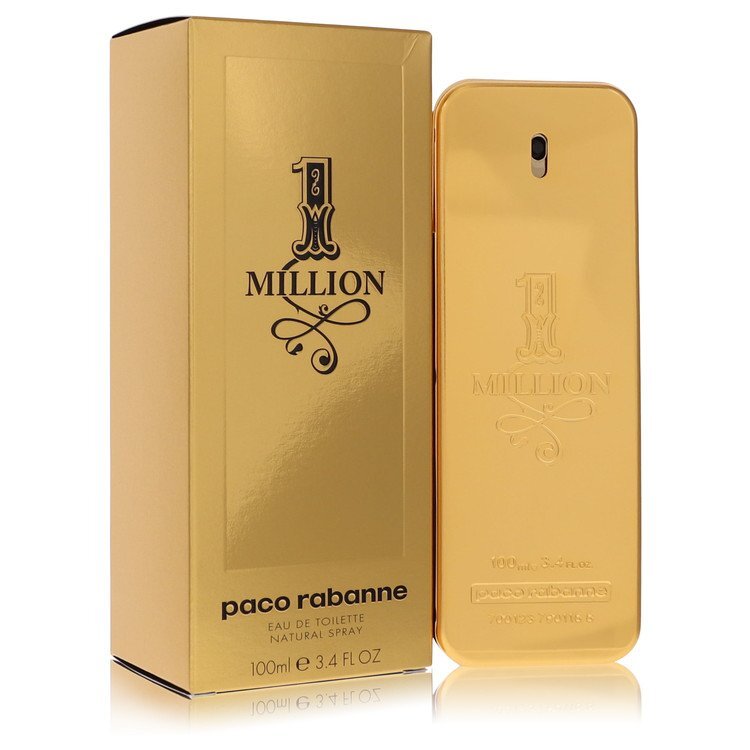 1 Million EDT 3.4 OZ Men perfume bottle