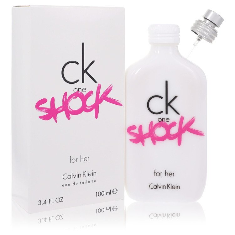 Ck One Shock EDT 3.4 OZ Women perfume bottle