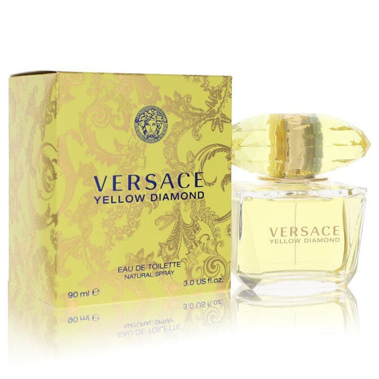 Versace Yellow Diamond EDT 3 OZ Women perfume bottle