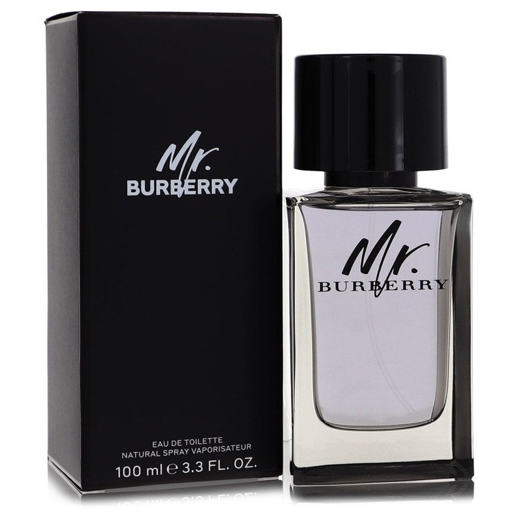 Burberry Mr EDT 3.4 OZ Men perfume bottle
