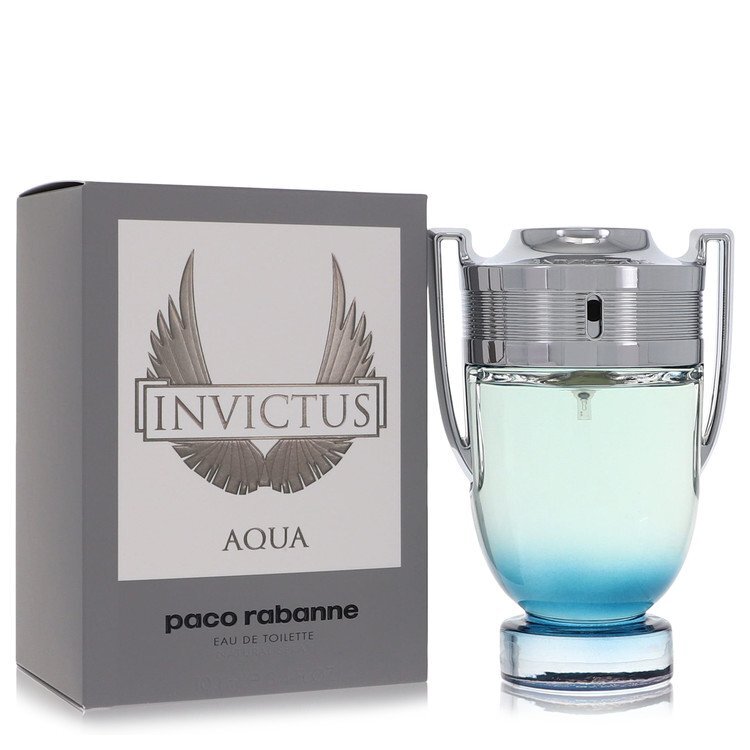 Invictus Aqua EDT 3.4 OZ Men perfume bottle