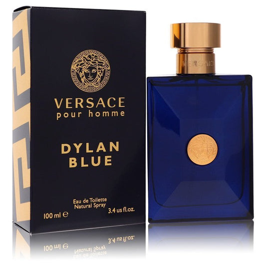Versace Pour Homme Dylan Blue EDT 3.4 OZ Men perfume bottle