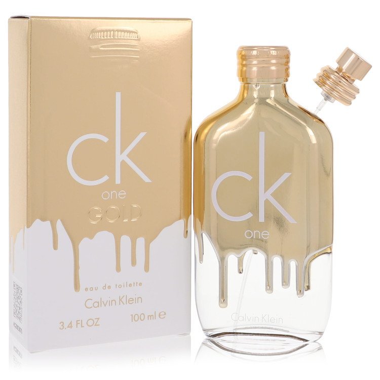 Ck One Gold EDT 3.4 OZ Unisex perfume bottle