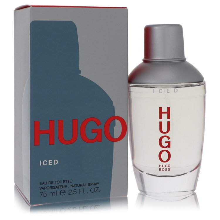 Hugo Iced EDT 2.5 OZ Men perfume bottle
