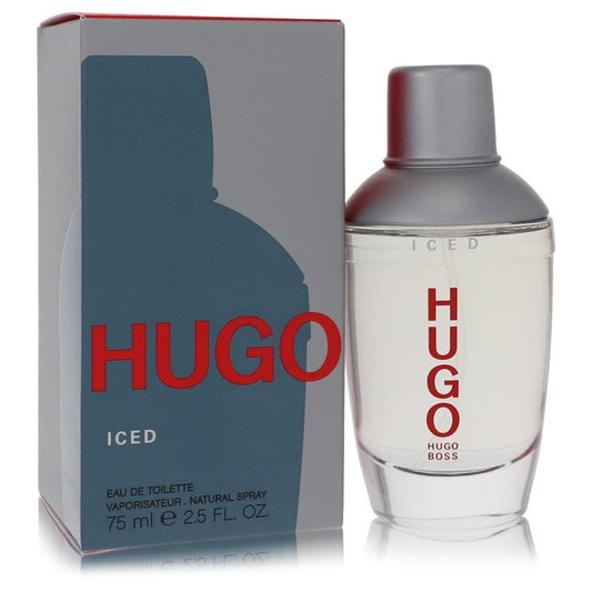 Hugo Iced EDT 2.5 OZ Men perfume bottle