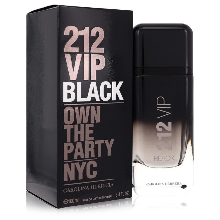 212 Vip Black EDP 3.4 OZ Men perfume bottle