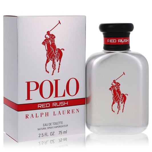 Polo Red Rush EDT 2.5 OZ Men perfume bottle