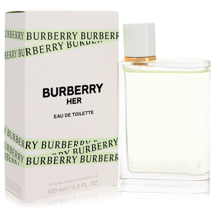 Burberry Her EDT 3.4 OZ Women perfume bottle