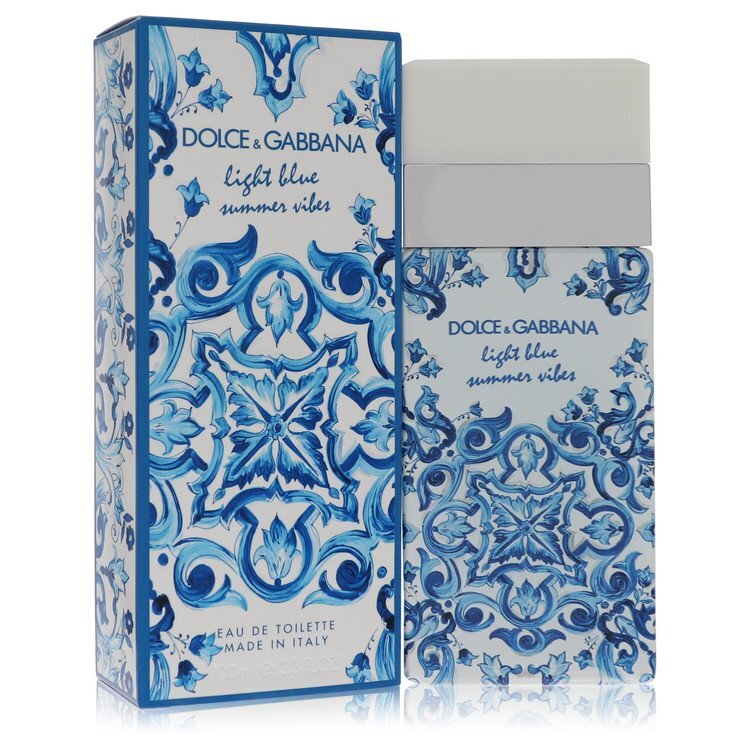 Light Blue Summer Vibes EDT 3.4 OZ Women perfume bottle