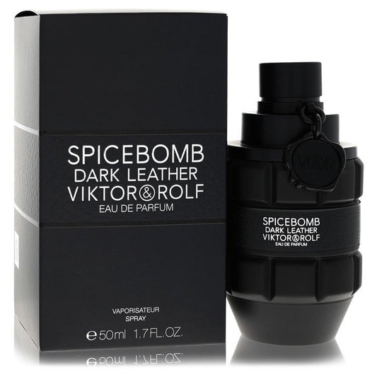 Spicebomb Dark Leather EDP 1.7 OZ Men perfume bottle