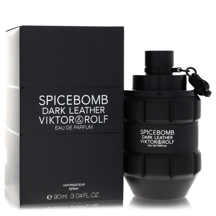 Spicebomb Dark Leather EDP 3 OZ Men perfume bottle