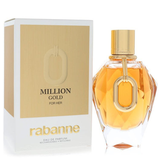 Paco Rabanne Million Gold EDP 3 OZ Women perfume bottle