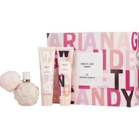 Sweet like Candy eau 3 Pc Women perfume bottle